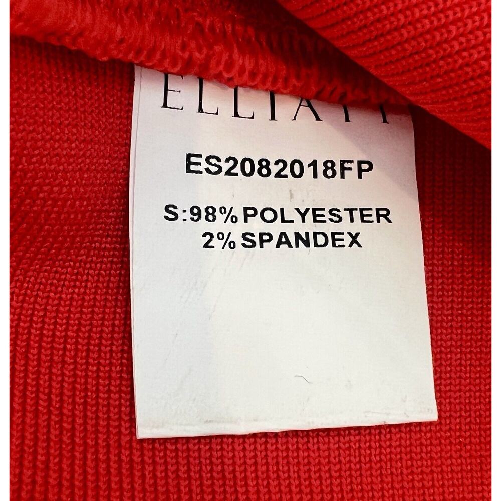 Revolve Elliatt Pippa Midi Dress in Red Bestselling Favorite Size XS NWT$250 - Picture 6 of 7